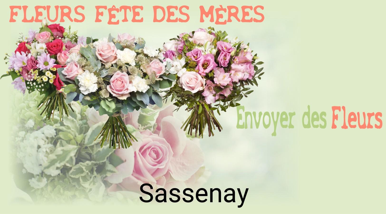 Bouquet de Fête des Mères livré à Sassenay
